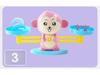Monkey Digital Balance Toy: Educational Arithmetic Game for Early Learning