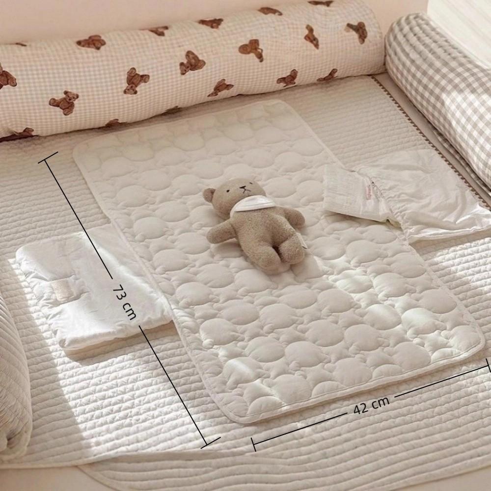 Quilted Baby Diaper Pad Foldable Changing Pads Portable Baby Nappy Pad  Travel Accessory