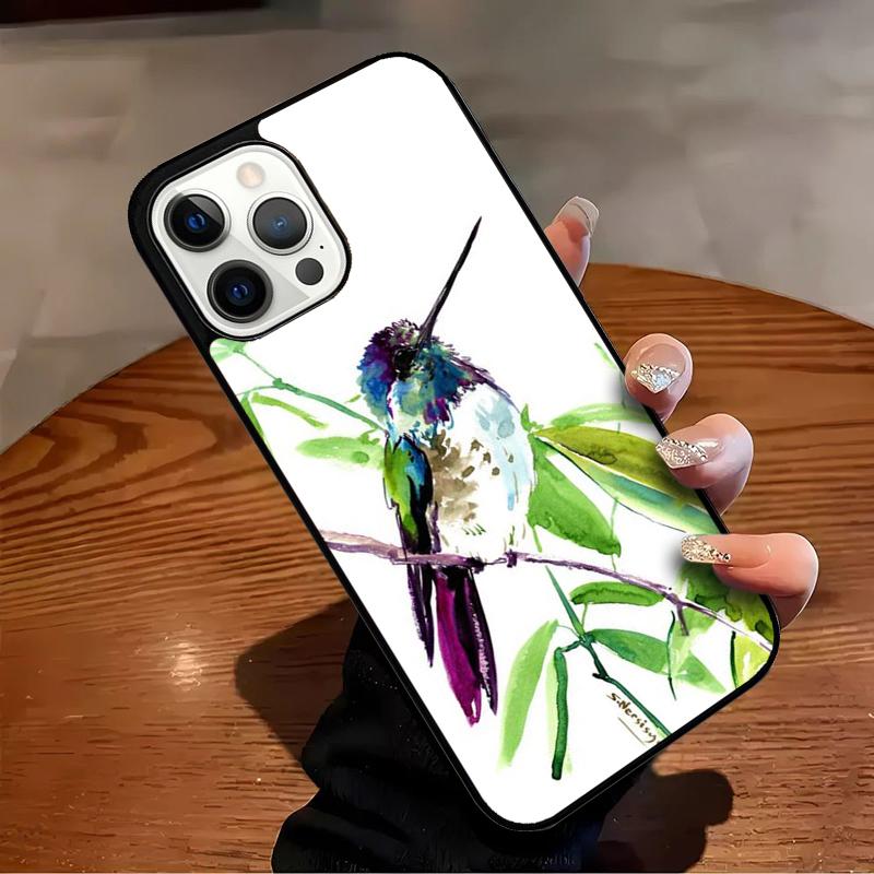 Schöne Kolibri-Vögel Handyhülle Für iPhone 17 Air 16 15 14 13 12 11 Pro Max Max Plus Bumper Hülle Cover