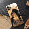 Galloping Horse Animal Funda For Iphone 14 Case For iPhone 15 11 12 13 Mini 14 Pro Max XS X 7 8 Plus 15 Cases Soft Cover Horses