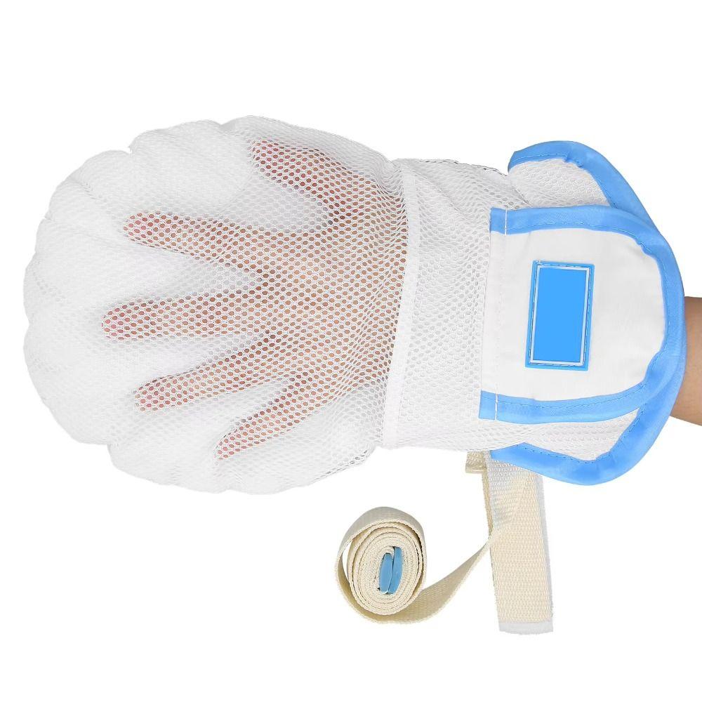 Zachte Bodem Anti-Kras Handschoen Extra Dikke Bodem Dementiezorg Handschoenen Thuiszorg Gebruik