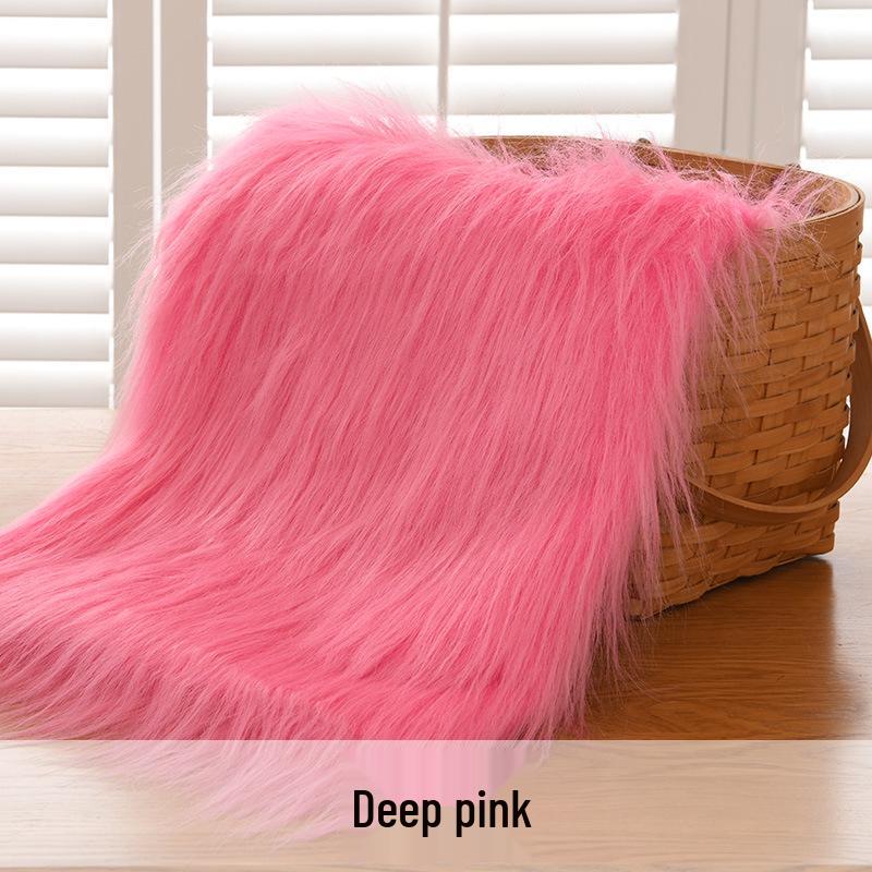 12cm Long Pile Faux Fur Fabric for Cosplay and Fursuit Toys