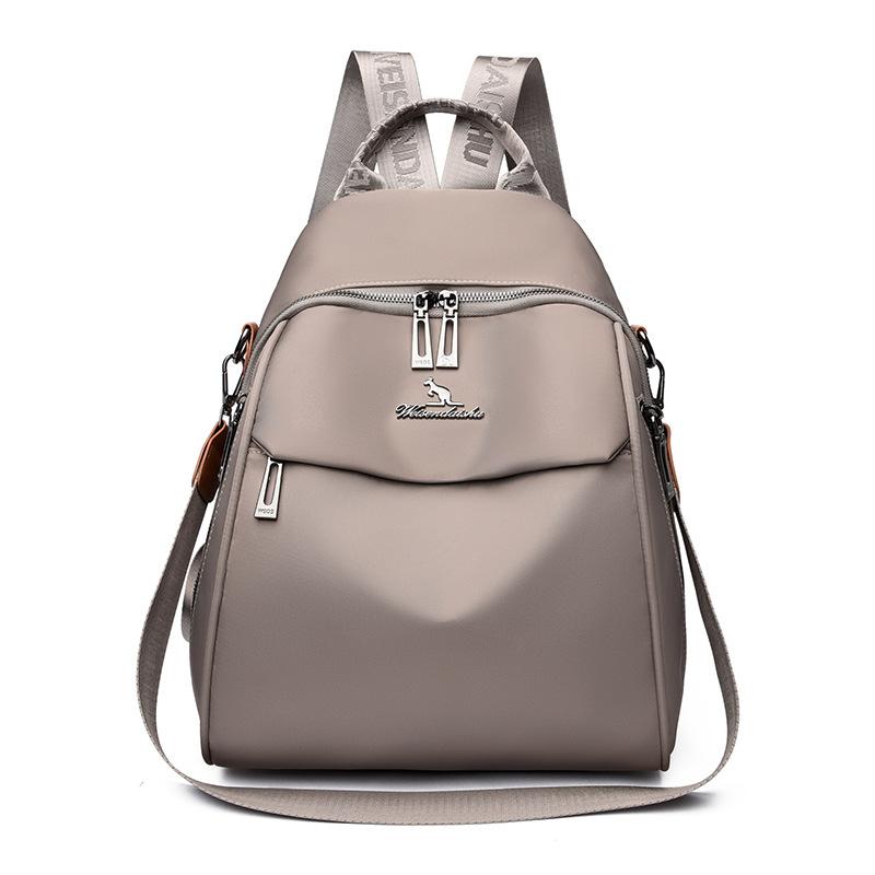 Schoolbag New High-value Oxford Cloth Backpack Women's Lightweight Waterproof and Anti-theft Commuter Backpack Large-capacity Casual Women's Bag