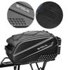 Bike Rear Rack Bag Bicycle Trunk Bag Waterproof Bike Carrier Rear Seat Bags Large Capacity Cycling Luggage Pannier Shoulder Bag