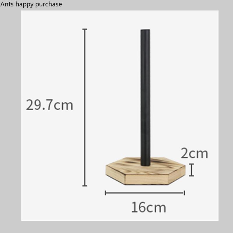 

Держатель для салфеток из металла и дерева, вешалка для бумажных полотенец на кухне, вертикальный держатель рулонов бумаги, кухонная полка для хранения, коробка для салфеток, держатели для бумаги