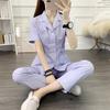 Nurse Uniform Short-sleeved Women's Oral and Dental Overalls Rehabilitation Center Nursing Uniform Suit