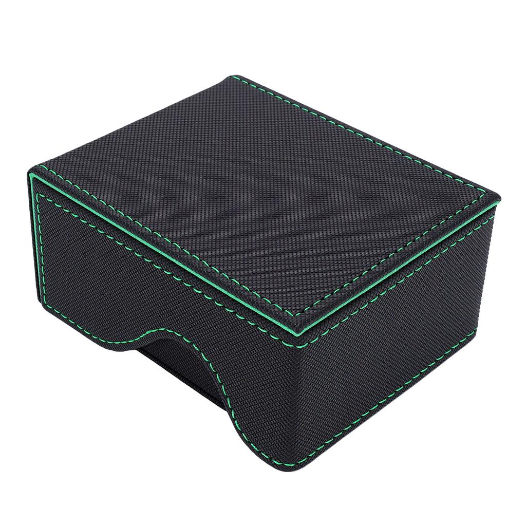 Dice Tower PU Leather Dice Box Foldable Portable Dice Rolling Case for Board Game