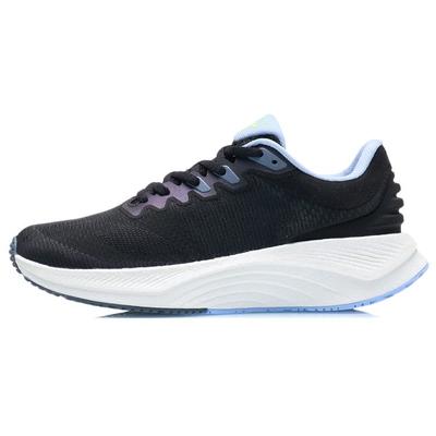 Li Ning YueYing Reflective Cushioning Low Top Running Shoes Women's Black ARHR128-3