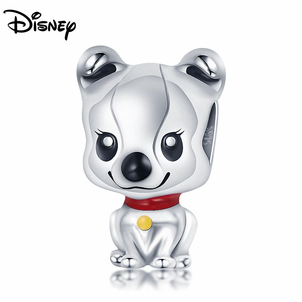 925 Silver Disney Mickey Zootopia Boutique Charm Pendant Fit For Necklace Original Bracelet DIY Fine Festival Women's Party Gift