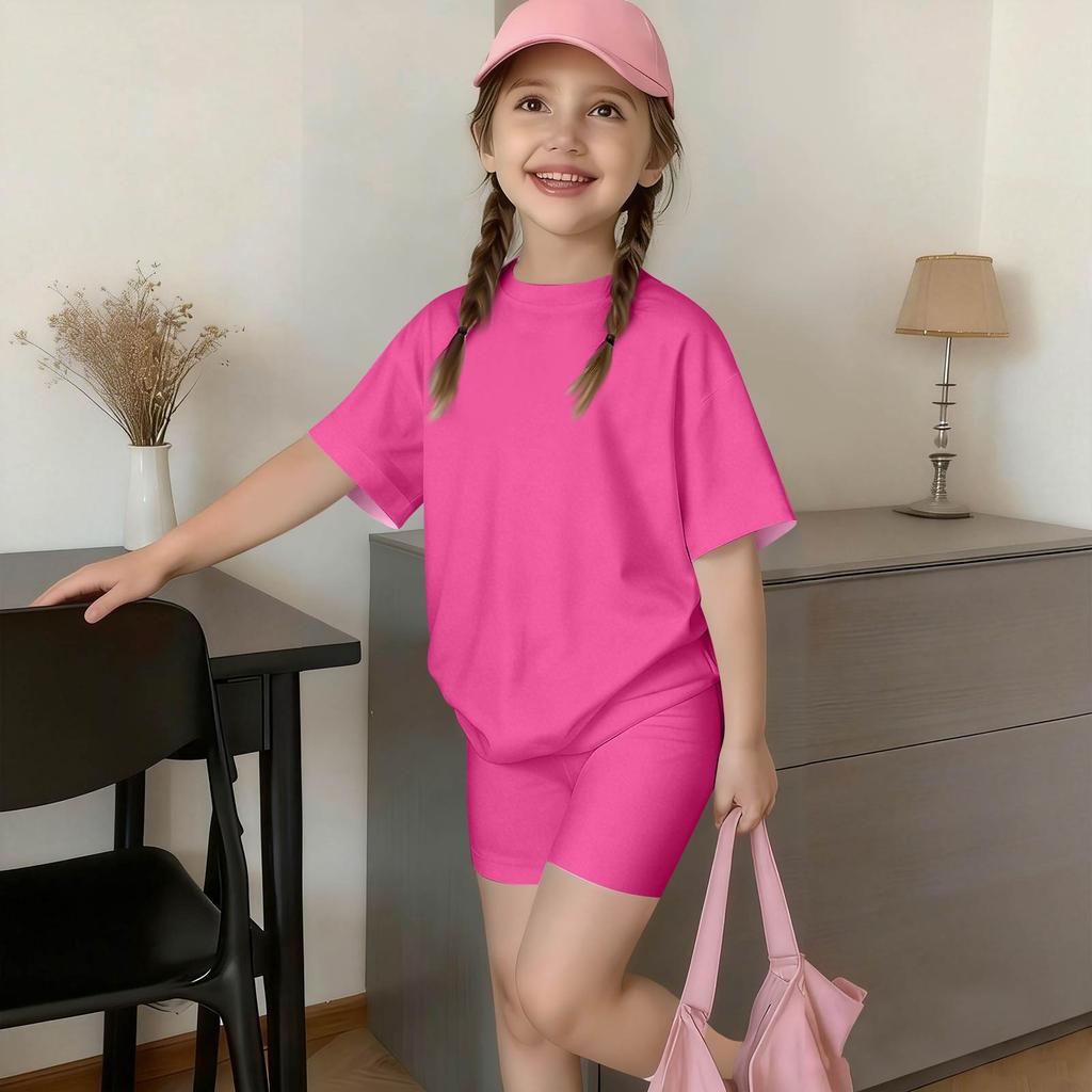 Infant Baby Girls Boys Loose T-shirt+Pants Print Outfits Set
