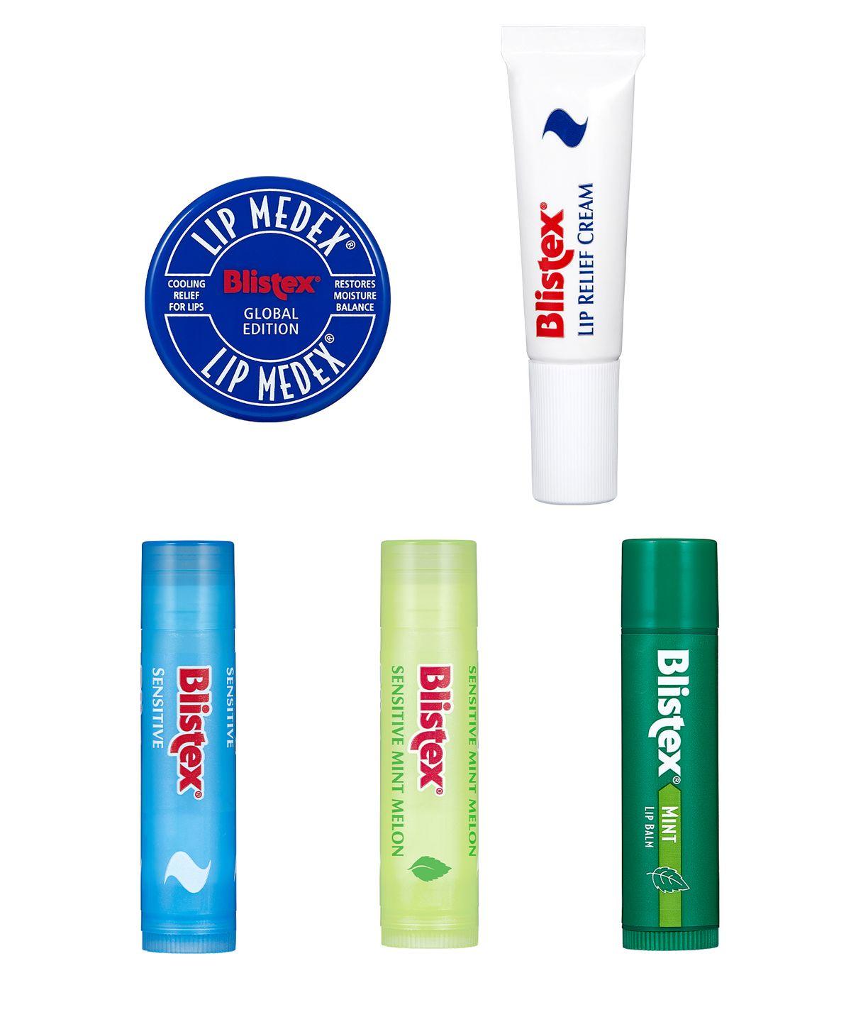 Pick and choose 4 of the 5 types of moisturizing lip balms