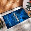 Tappeto in Velluto Cristallo Harley-Davidson, Tappetino Antiscivolo Personalizzato con Testo Nome per Arredamento Casa Regalo