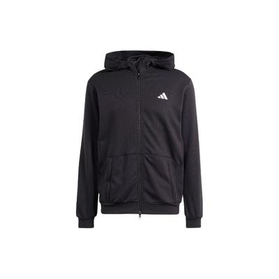 adidas Moletom de Treino Preto/Branco Masculino Streetwear IT4308