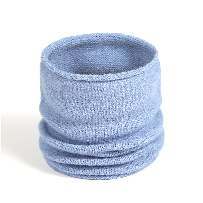 15 Colours Korean Fashion Knitted Neckerchief Winter Warm Windproof Neck Ring Scarves Cycling Ski Sport Neck Scarf Accessories