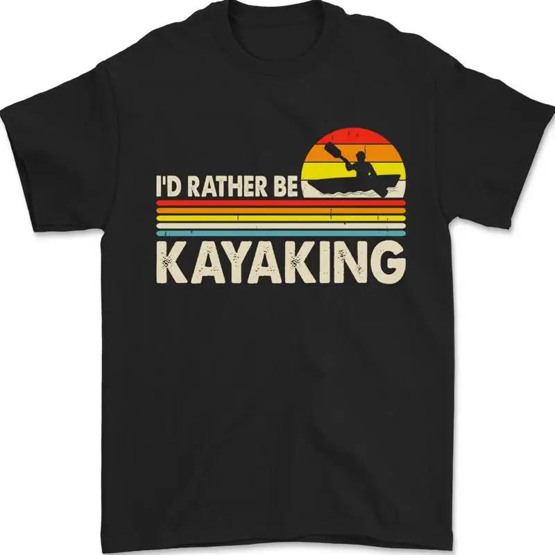 Retro Sunset Kayaking Lover Gift T-shirt