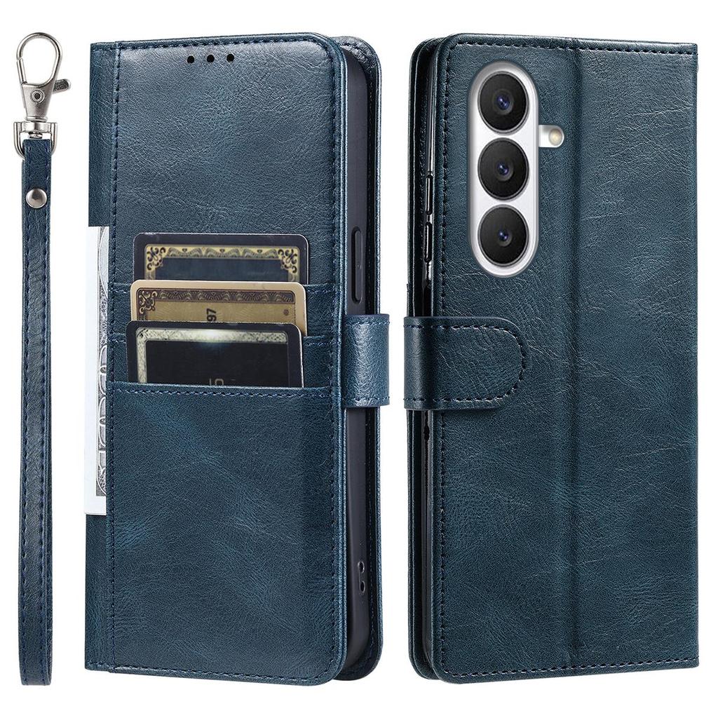 Cover for Samsung Galaxy A55 5G,A54,A37,A36,A35 Retro PU Leather Flip Wallet Phone Case Multi Card Slots