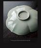 Banana Moon Ceramic Tea Coaster & Snack Plate Set - Gaiwan Pot Mat & Tea Ceremony Accessories