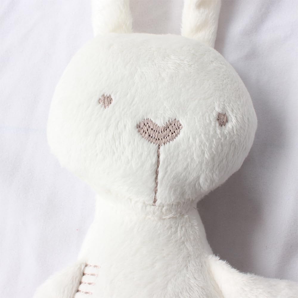 Rabbit Plush Soft to the Rabbit P.CREST Toy, Soft, Cute, Present, Gift, Touch, (White)
