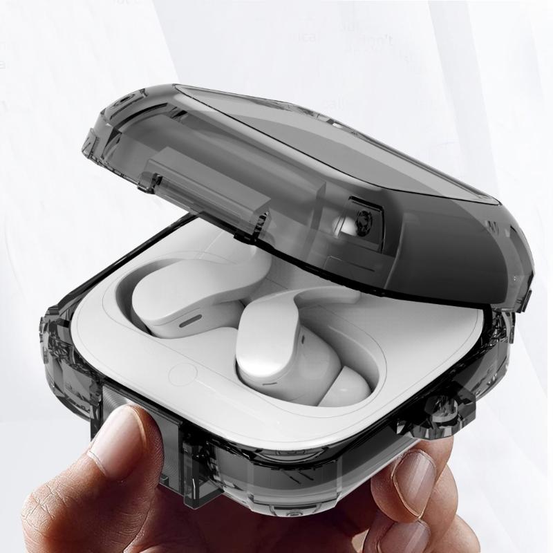 High Transparency TPU Cover For FitPro Wireless Earphones Case Featuring AntiDrop Protections Perfectly Fit Design Bag