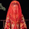 Tassel Wedding Accessories Phoenix Lace Veils Chinese Wedding Headwear Bride Veil Bridal Headwear