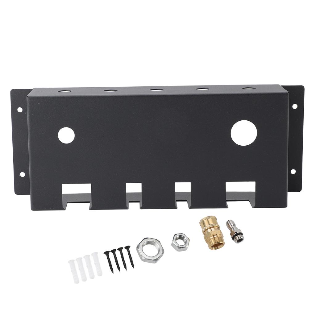 Pressure Washer Holder 1 4in Quick Connect Wall Mounted Pressure Washer Accessory Organizer Rack for Washer Nozzle Wand