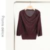 Women's Thin 3/4 Sleeve Knit Pullover