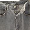 Levi's 80s 501-0658 Piece Dyed Black Vintage Color Denim Pants Men's Used