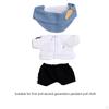 Doll Outfit Set with Top And Pants for Kids Birthday Celebration DIY Dress Up Hat
