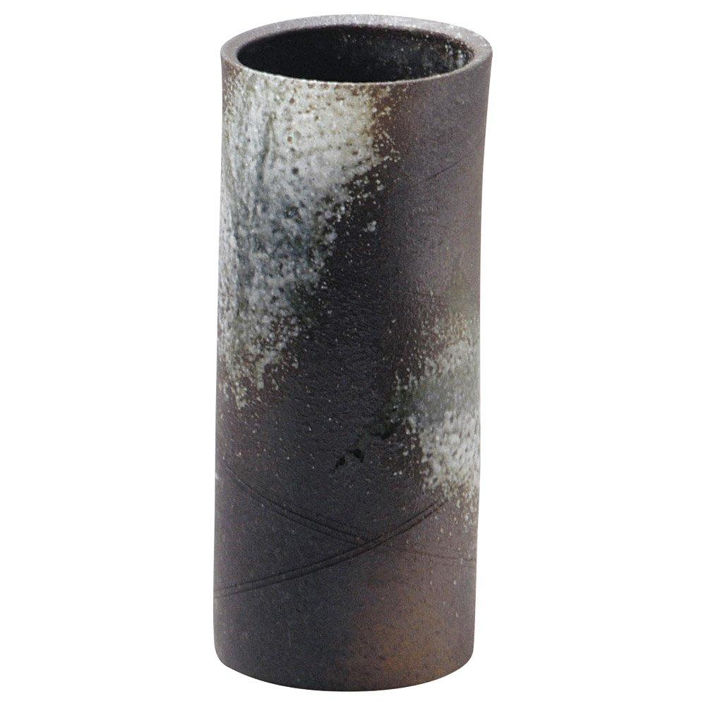 

Shigaraki deformation size 9.5 long flower vase (Shigaraki ware) [11.5 x 29cm 1870g] [Vase] Restaurant, Inn, Japanese tableware, Restaurant,