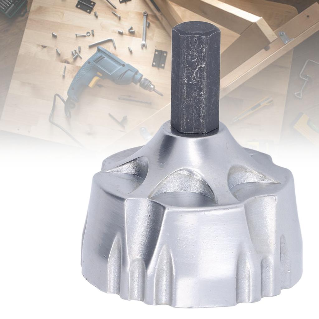 External Chamfer Tool Deburring Chamfering Drill Bit Zinc Alloy with Carbide Blade Quick Release Hex Shank External Chamfer Tool