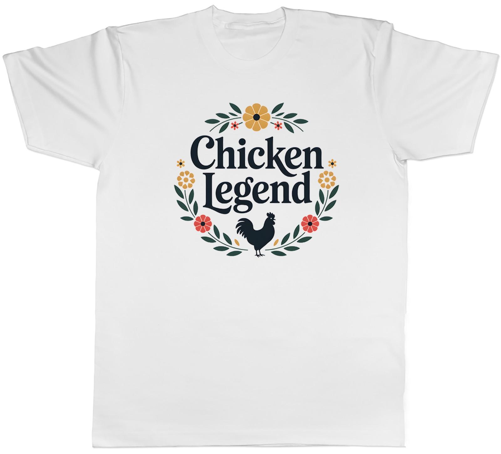 Chicken Legend Funny Mens T-Shirt Tee Gift Top S