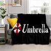 Horror Games R-Resident Evil Soft Flannel Blanket for Beds Bedroom Sofa Picnic,Throw Blanket for Cover Outdoor Leisure Nap Gift