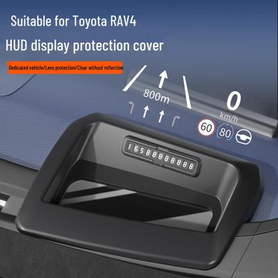 Toyota RAV4 Head-Up-Display Schutzfolie: Umweltfreundliches Zubehör für 26 Modelle mit Telefonnummern-Plakette.