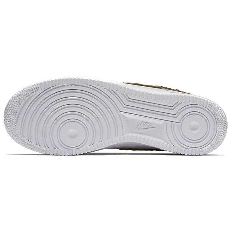 Nike Air Force 1 Low CR7 Goldfarbenes Patchwork AQ0666-100