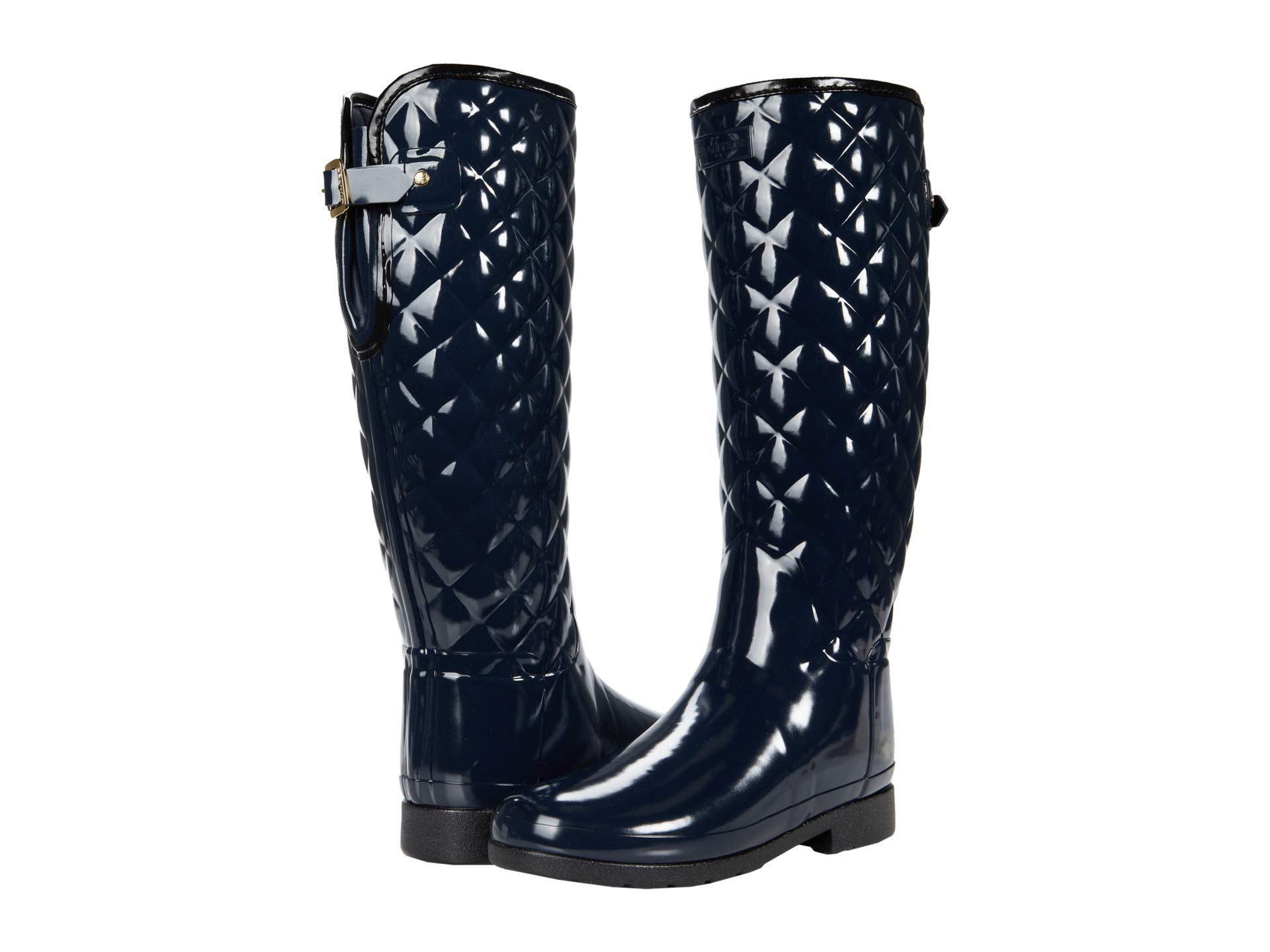 

Hunter Refined Gloss Quilted Tall, Navy, WFT1031RGL, 4/23.0cm