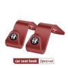 2/4pcs Car Seat Headrest Hook Storage Portable Interior Bracket For Alfa Romeo Giulietta GT 159 147 156 Mito Brera Giulia SpiderRI1