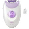 Épilateur électrique - BRAUN - SE3-031 - 2 modes - Blanc / Rose