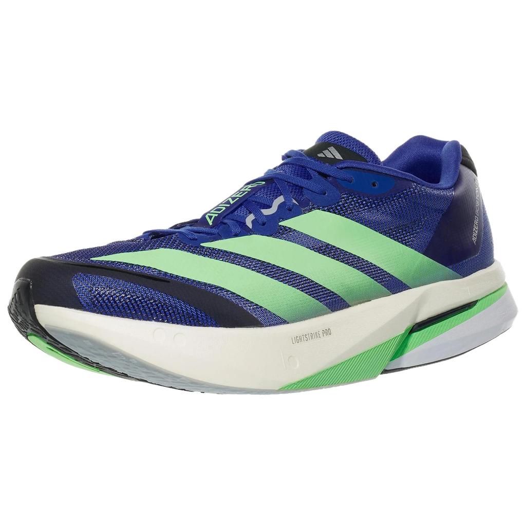 adidas Adizero Boston 13 Lucid Blue Lime Burst Scarpe da Ginnastica da Uomo Core-Black JS4944