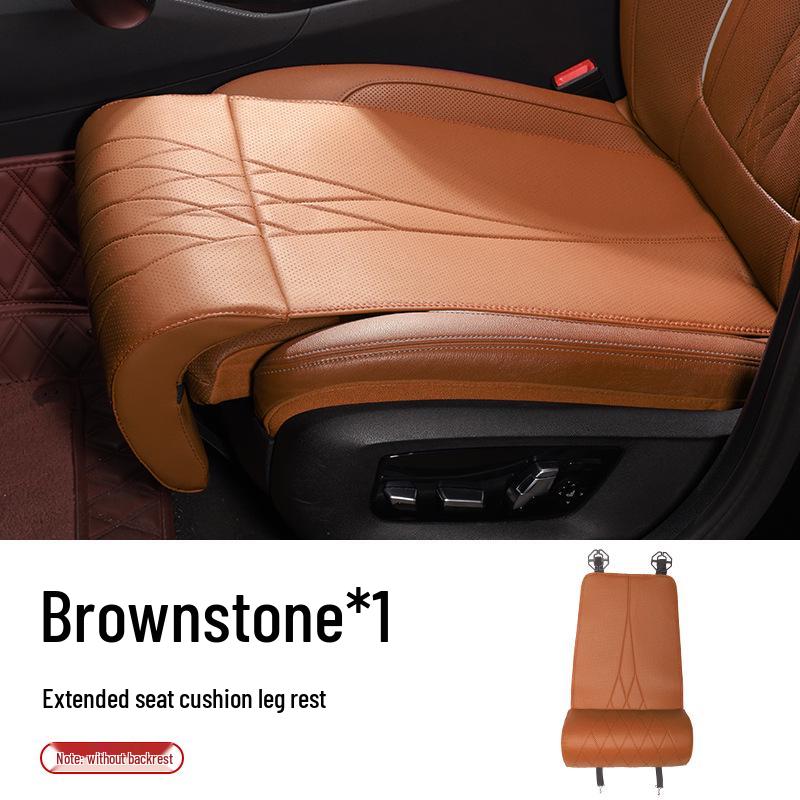 Universal Car Seat Cushion with Leg Support - All-Season, Driver & Passenger Use