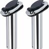 2X Stainless Steel Flush Mount Boat Fishing Rod Holder 30 Degree Rod Pod for Marine Boat