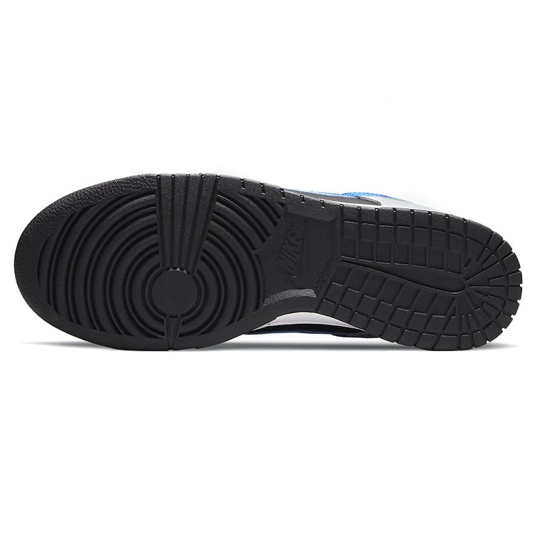 NBA x Nike Dunk Low EMB 75. Jubiläum - Knicks Herren-Sneakers Orange Schwarz Racer-Blau DD3363-002