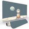 Moon Cat Astronaut anime Mouse Pad NonSlip Durable Desk Mat Gaming mat desk accessories mousepad tapis de souris Extended pad