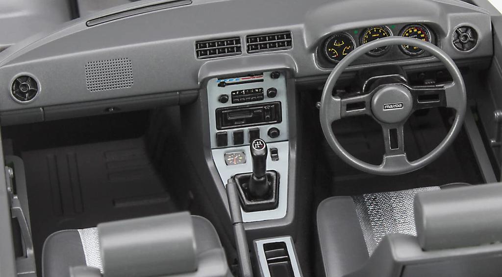 Hasegawa Mazda Savanna Late Model Turbo GT Plastic Model HC52 1/24 RX-7 (SA22C)