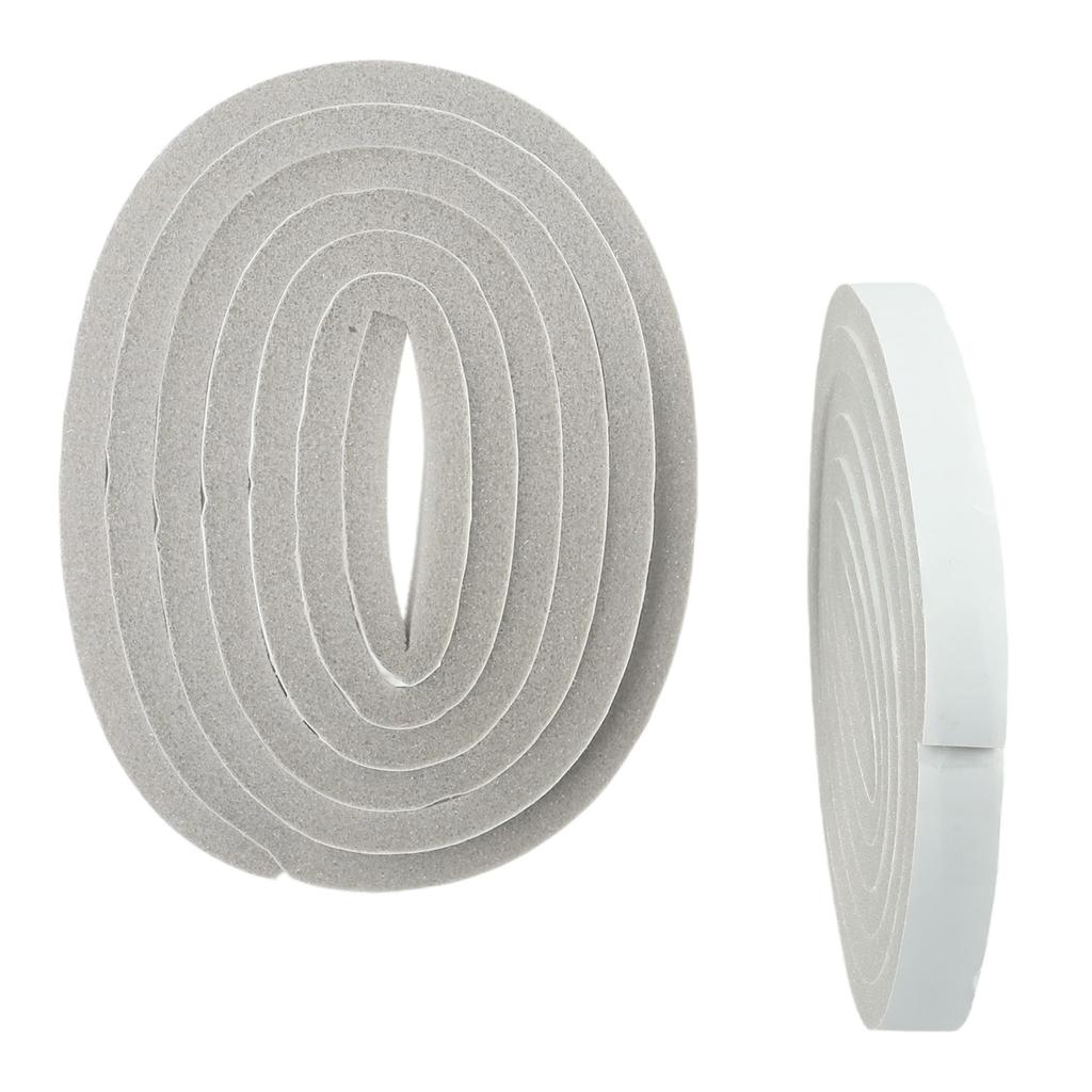 1/2 Rolls Foam Window Sealing Strips Sound-Proof Door Weather Stripping Dustproof Self-adhesive Tape Door Seam Sealing Strip