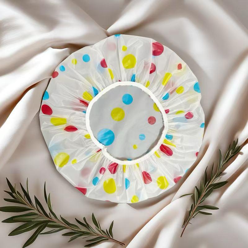 

Ассорти полиэтиленовых шапочек для душа и ухода за волосами для детей, девочек, взрослых Bulk [No Packaging]