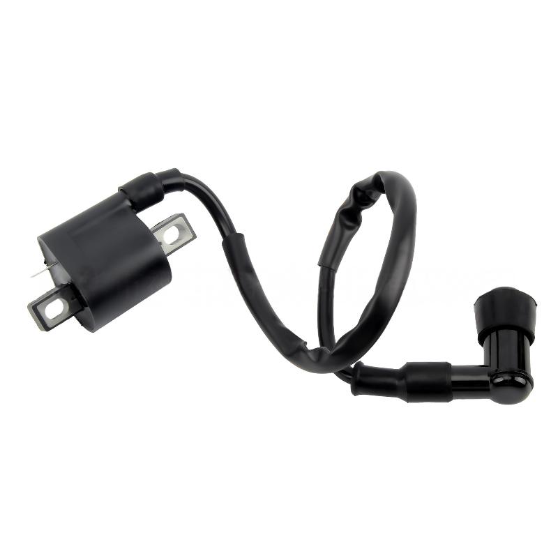 1Pcs High Pressure Coil 12V Black Motorcycle Ignition Coil For ATVs Scooters 50 70 110 125 150 200 250cc Go Karts UTVs Scooters