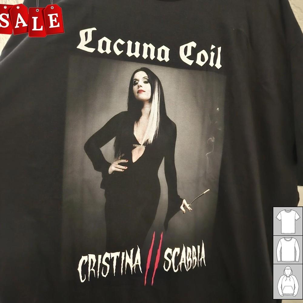 New Lacuna Coil Cristina Scabbia Gift For Fans Unisex S5XL TShirt LL820 Unisex T-Shirt
