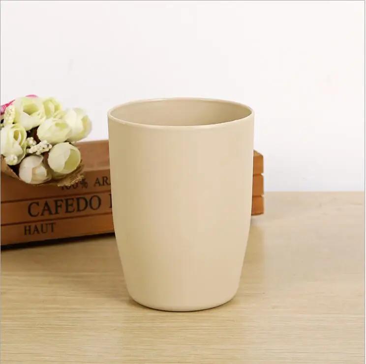 

Простая и свежая парная чашка для чистки зубов, утолщенная круглая чашка для ополаскивания полости рта, пластиковая чашка для воды, стакан для мытья зубов, цилиндр для чистки зубов