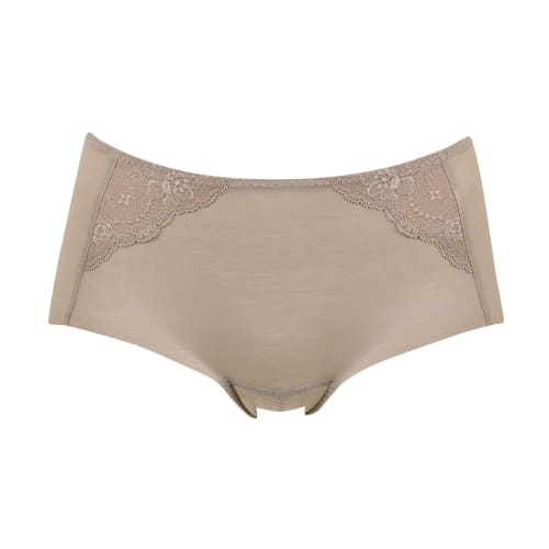 Wing/Wacoal Sanitary Panties, Organic Cotton Blend (Body Fabric), Pad Stays In Place, Compatible with Winged Pads, [Kanau], Regular Length, Women's Pe