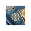 Yamani Coaster, Brown, 8.8cm, Kumiko-style Hinoki Traditional Pattern Coaster, 47190251